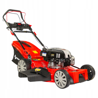 Benzínová kosačka Greenso s košom, objem 161 cm³. kôš 60 l, šírka rezu 56 cm